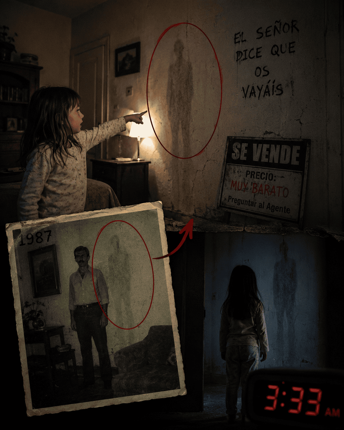 COMPRÉ UNA CASA EMBRUJADA SIN SABERLO... Y LAS FOTOS LO DEMUESTRAN